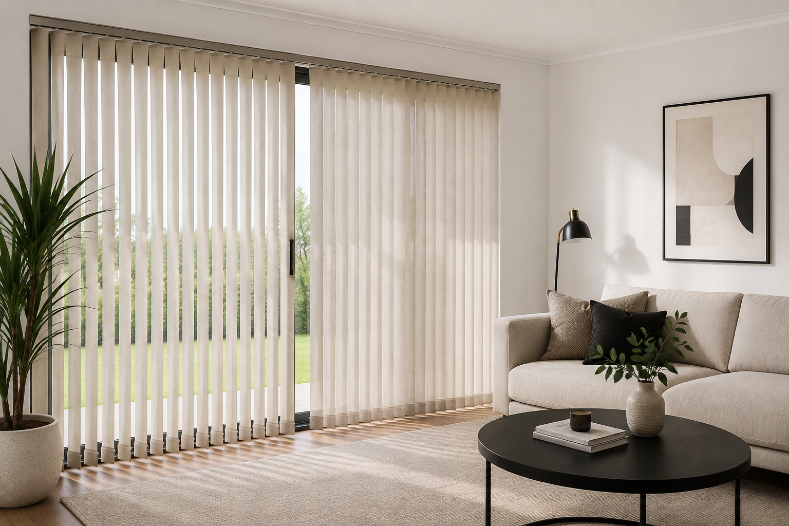 Vertical Blinds Lounge