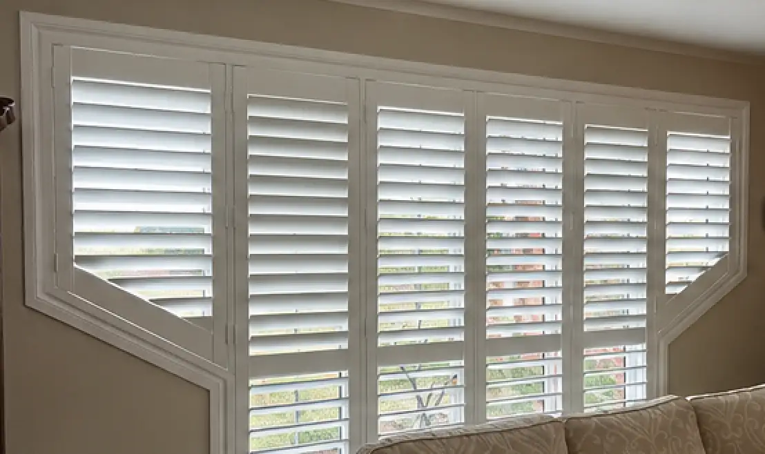 Shaped Plantation Shutters