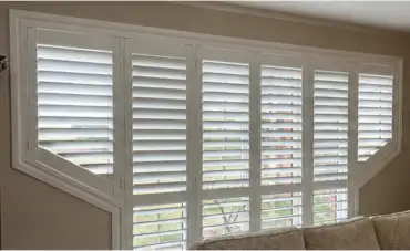 Shaped Plantation Shutters
